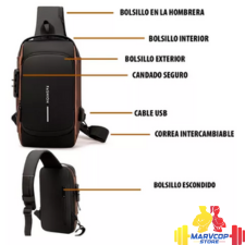 PACK Bolso Anti-Robo + Reloj Smart T900 ultra2